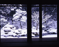 雪光／南禅寺山内　南禅院（京都市 东山区）　撮影：水野克比古